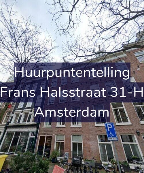 Foto gevel Huurpuntentelling voor Frans Halsstraat 31-H, Amsterdam