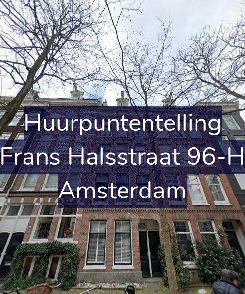 Foto gevel Huurpuntentelling voor Frans Halsstraat 96-H, Amsterdam