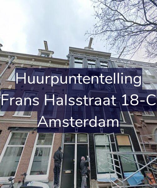 Foto gevel Huurpuntentelling voor Frans Halsstraat 18-C, Amsterdam
