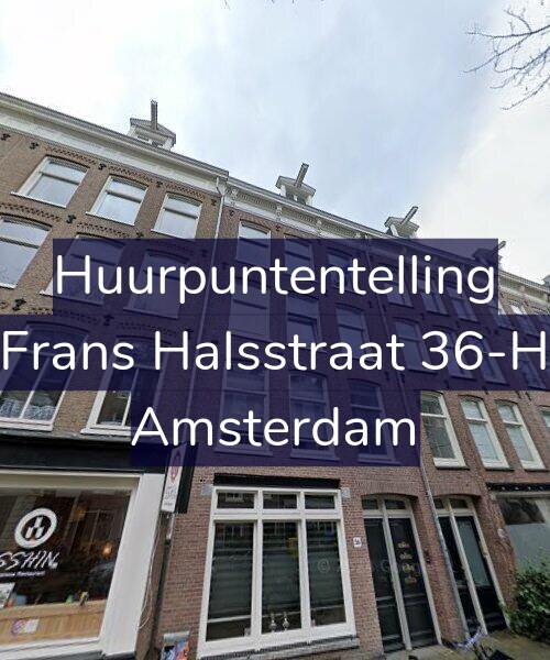 Foto gevel Huurpuntentelling voor Frans Halsstraat 36-H, Amsterdam