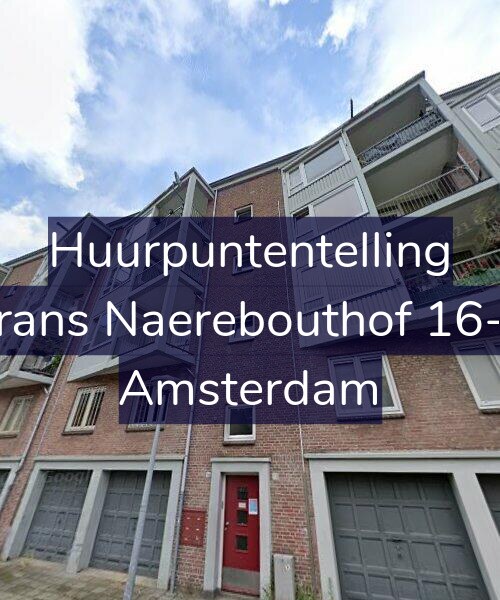 Foto gevel Huurpuntentelling voor Frans Naerebouthof 16-1, Amsterdam