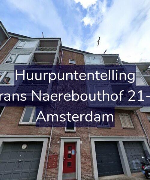 Foto gevel Huurpuntentelling voor Frans Naerebouthof 21-1, Amsterdam