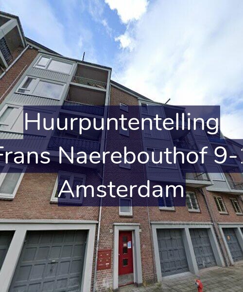 Foto gevel Huurpuntentelling voor Frans Naerebouthof 9-1, Amsterdam