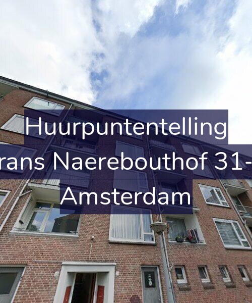 Foto gevel Huurpuntentelling voor Frans Naerebouthof 31-3, Amsterdam