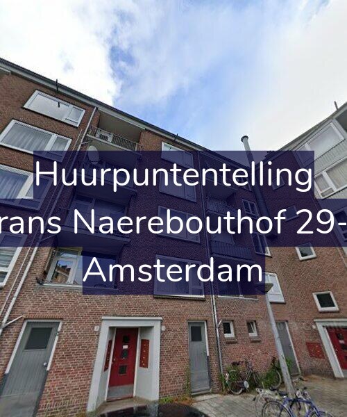 Foto gevel Huurpuntentelling voor Frans Naerebouthof 29-1, Amsterdam
