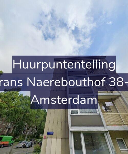 Foto gevel Huurpuntentelling voor Frans Naerebouthof 38-2, Amsterdam
