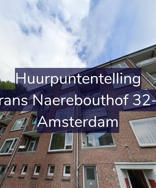 Foto gevel Huurpuntentelling voor Frans Naerebouthof 32-3, Amsterdam