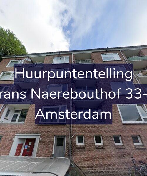 Foto gevel Huurpuntentelling voor Frans Naerebouthof 33-4, Amsterdam