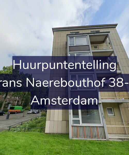 Foto gevel Huurpuntentelling voor Frans Naerebouthof 38-H, Amsterdam