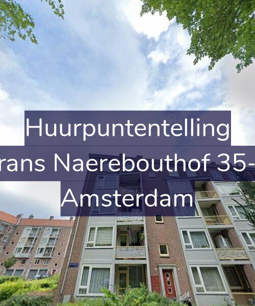 Foto gevel Huurpuntentelling voor Frans Naerebouthof 35-3, Amsterdam