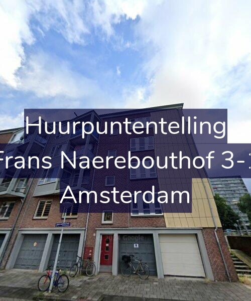 Foto gevel Huurpuntentelling voor Frans Naerebouthof 3-1, Amsterdam