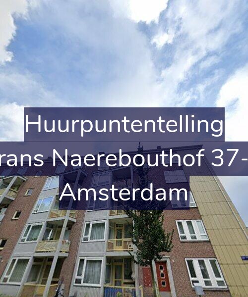 Foto gevel Huurpuntentelling voor Frans Naerebouthof 37-3, Amsterdam