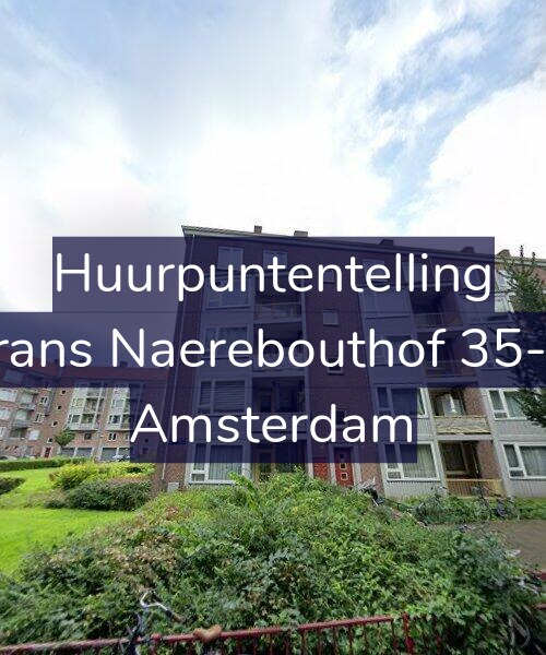 Foto gevel Huurpuntentelling voor Frans Naerebouthof 35-H, Amsterdam