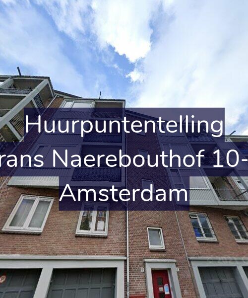 Foto gevel Huurpuntentelling voor Frans Naerebouthof 10-3, Amsterdam