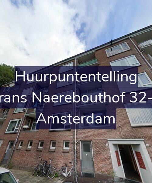 Foto gevel Huurpuntentelling voor Frans Naerebouthof 32-1, Amsterdam