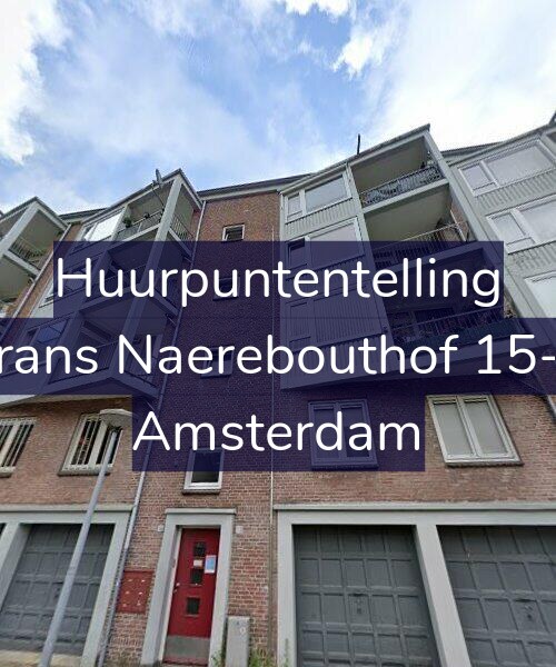 Foto gevel Huurpuntentelling voor Frans Naerebouthof 15-1, Amsterdam