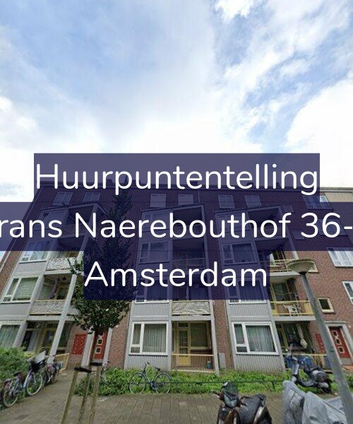 Foto gevel Huurpuntentelling voor Frans Naerebouthof 36-1, Amsterdam