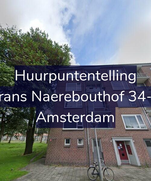 Foto gevel Huurpuntentelling voor Frans Naerebouthof 34-1, Amsterdam