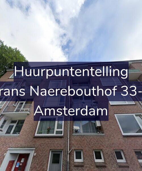 Foto gevel Huurpuntentelling voor Frans Naerebouthof 33-2, Amsterdam