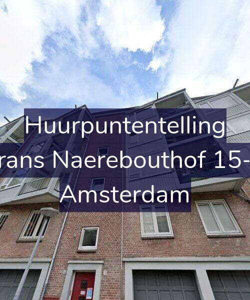 Foto gevel Huurpuntentelling voor Frans Naerebouthof 15-3, Amsterdam