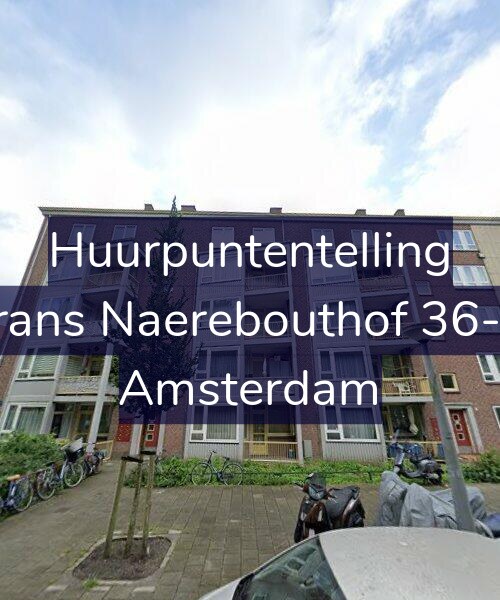 Foto gevel Huurpuntentelling voor Frans Naerebouthof 36-H, Amsterdam