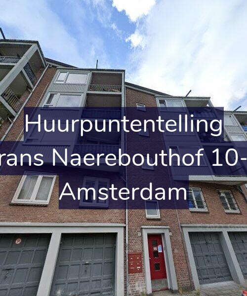Foto gevel Huurpuntentelling voor Frans Naerebouthof 10-1, Amsterdam
