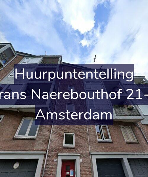 Foto gevel Huurpuntentelling voor Frans Naerebouthof 21-3, Amsterdam