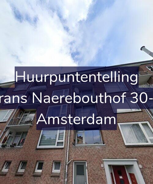 Foto gevel Huurpuntentelling voor Frans Naerebouthof 30-2, Amsterdam