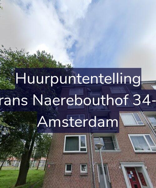 Foto gevel Huurpuntentelling voor Frans Naerebouthof 34-3, Amsterdam