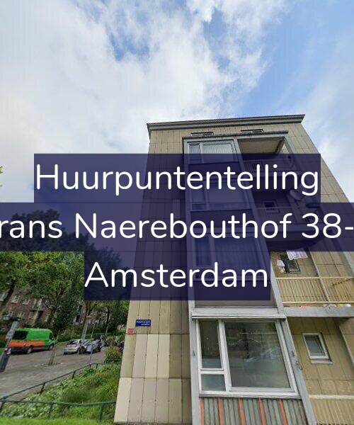 Foto gevel Huurpuntentelling voor Frans Naerebouthof 38-1, Amsterdam