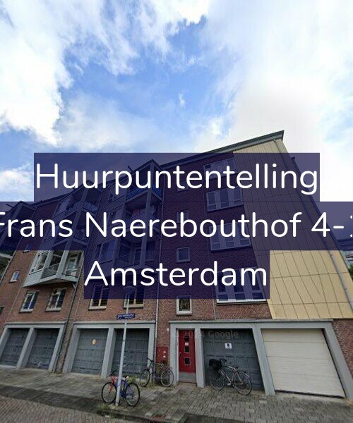 Foto gevel Huurpuntentelling voor Frans Naerebouthof 4-1, Amsterdam