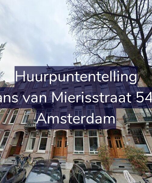 Foto gevel Huurpuntentelling voor Frans van Mierisstraat 54-H, Amsterdam