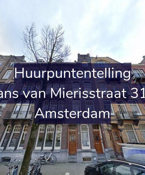 Foto gevel Huurpuntentelling voor Frans van Mierisstraat 31-3, Amsterdam