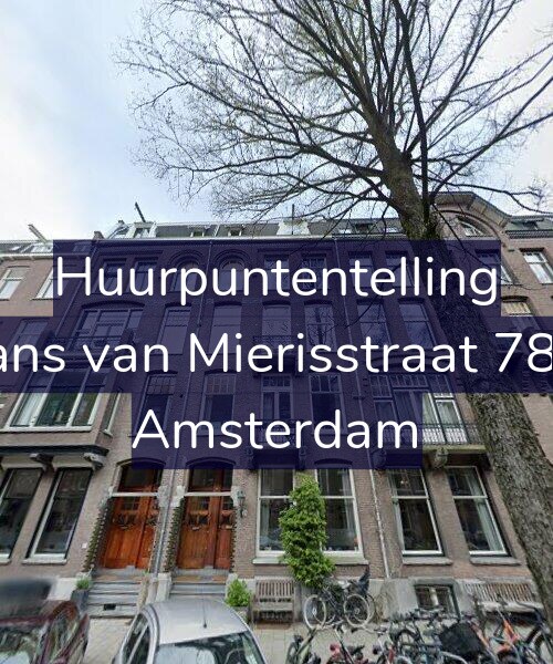 Foto gevel Huurpuntentelling voor Frans van Mierisstraat 78-H, Amsterdam