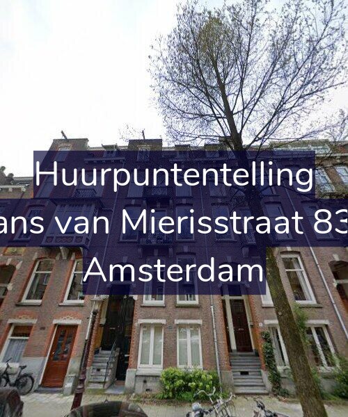 Foto gevel Huurpuntentelling voor Frans van Mierisstraat 83-4, Amsterdam