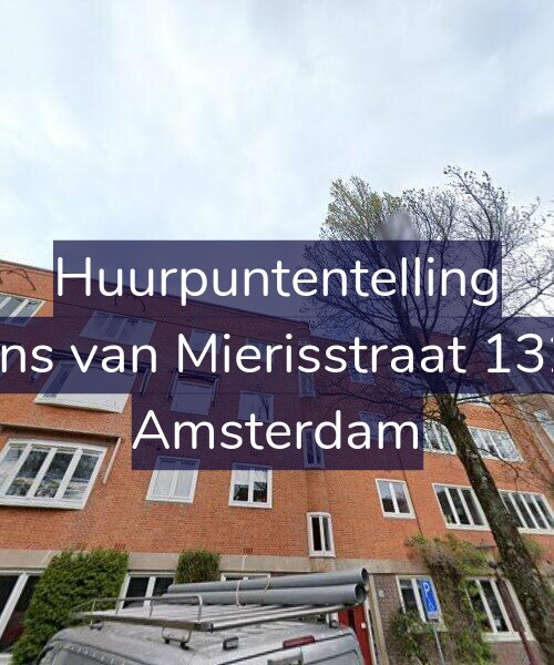 Foto gevel Huurpuntentelling voor Frans van Mierisstraat 132-3, Amsterdam
