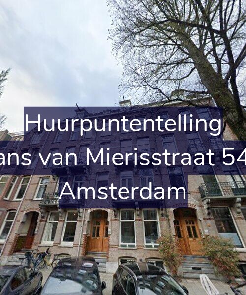 Foto gevel Huurpuntentelling voor Frans van Mierisstraat 54-2, Amsterdam