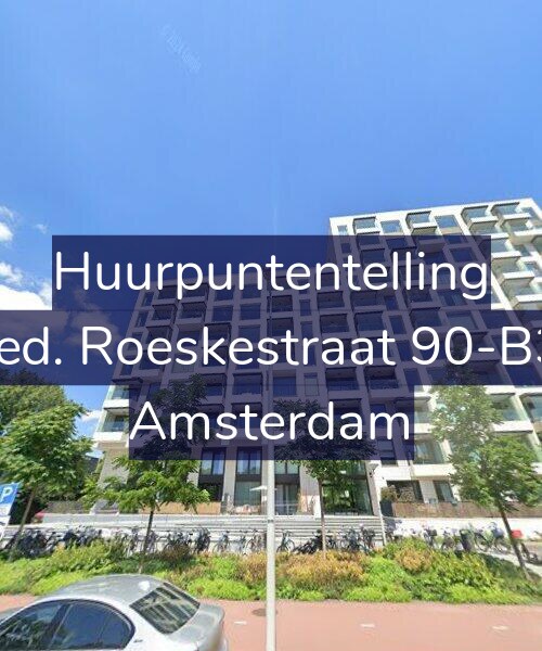 Foto gevel Huurpuntentelling voor Fred. Roeskestraat 90-B33, Amsterdam