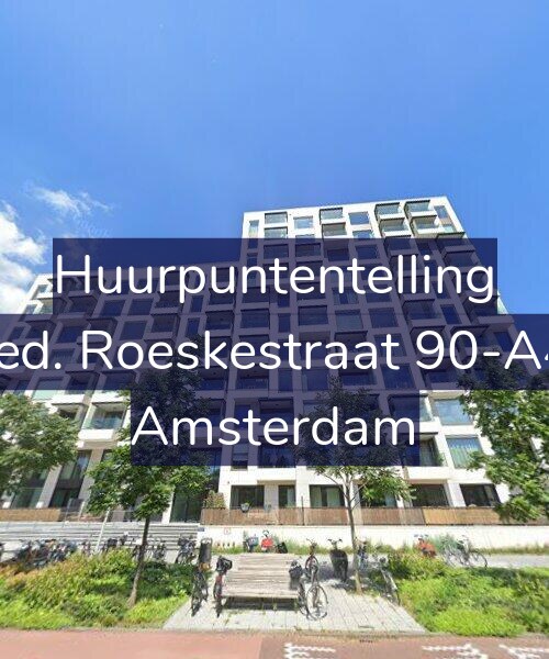 Foto gevel Huurpuntentelling voor Fred. Roeskestraat 90-A44, Amsterdam