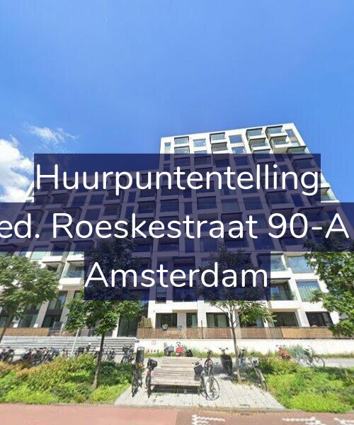 Foto gevel Huurpuntentelling voor Fred. Roeskestraat 90-A12, Amsterdam