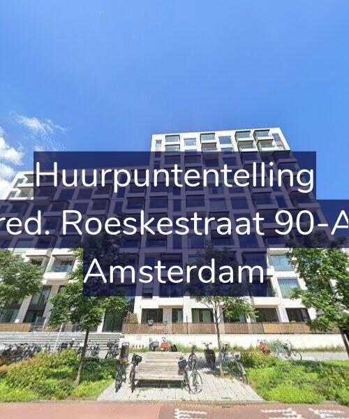 Foto gevel Huurpuntentelling voor Fred. Roeskestraat 90-A9, Amsterdam