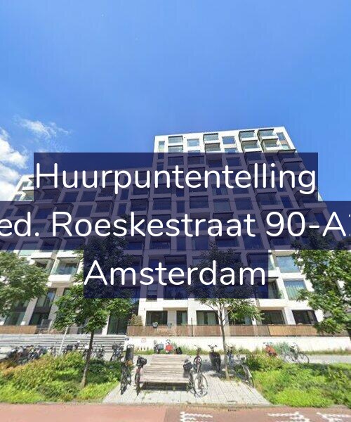 Foto gevel Huurpuntentelling voor Fred. Roeskestraat 90-A26, Amsterdam