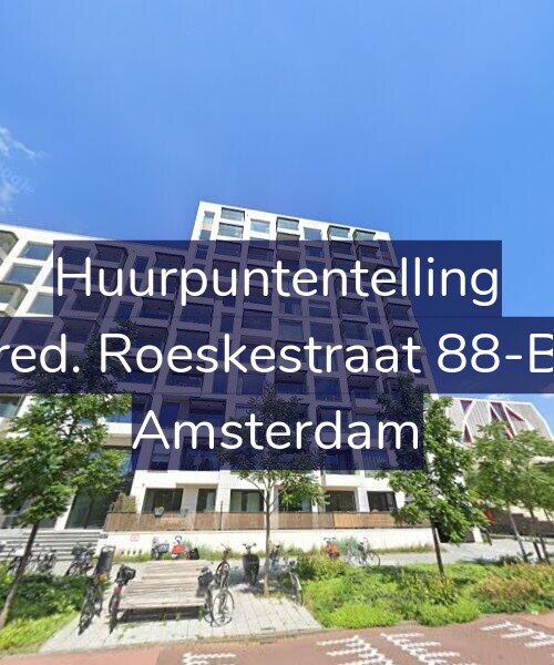 Foto gevel Huurpuntentelling voor Fred. Roeskestraat 88-B6, Amsterdam