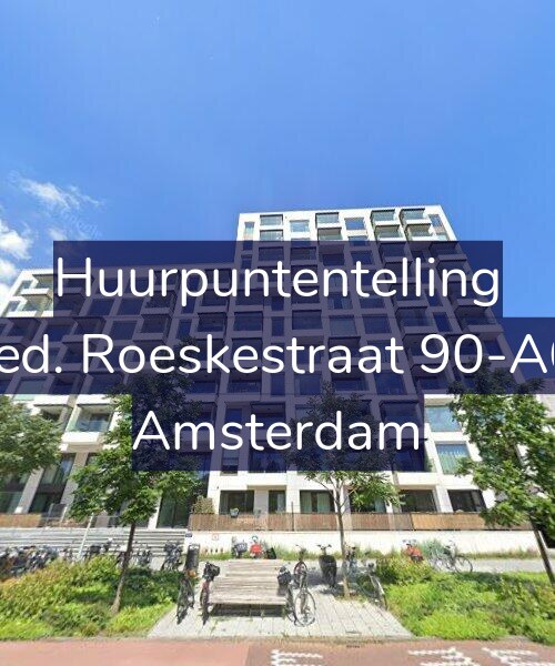 Foto gevel Huurpuntentelling voor Fred. Roeskestraat 90-A64, Amsterdam