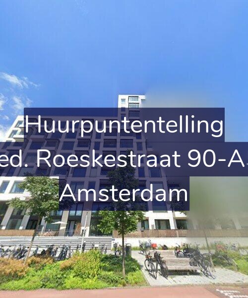 Foto gevel Huurpuntentelling voor Fred. Roeskestraat 90-A54, Amsterdam