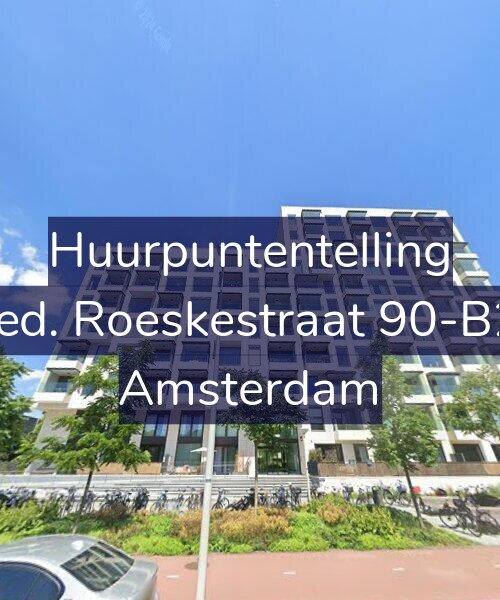 Foto gevel Huurpuntentelling voor Fred. Roeskestraat 90-B29, Amsterdam