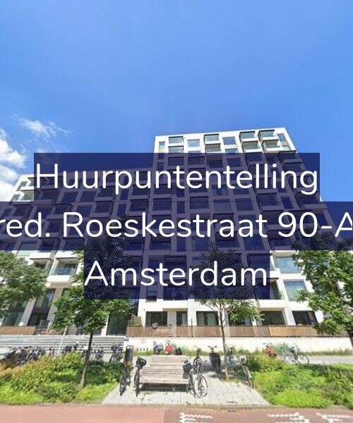 Foto gevel Huurpuntentelling voor Fred. Roeskestraat 90-A3, Amsterdam