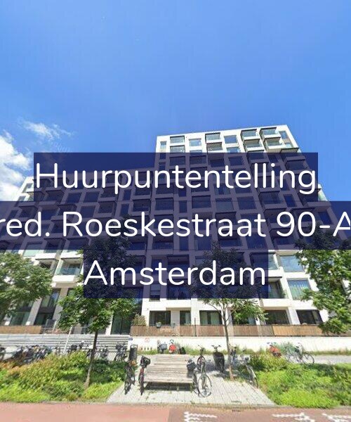 Foto gevel Huurpuntentelling voor Fred. Roeskestraat 90-A2, Amsterdam