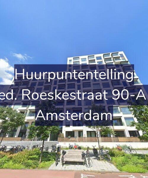 Foto gevel Huurpuntentelling voor Fred. Roeskestraat 90-A18, Amsterdam