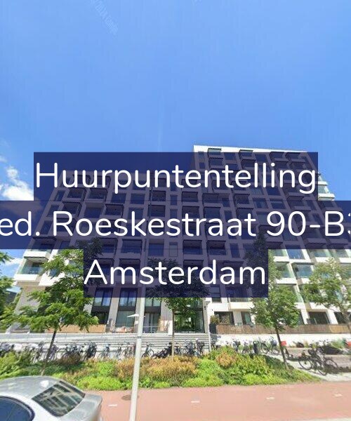 Foto gevel Huurpuntentelling voor Fred. Roeskestraat 90-B34, Amsterdam